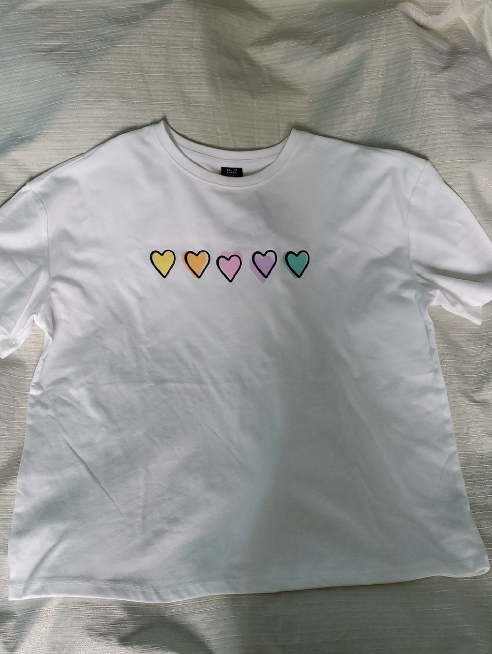 Roller Rabbit x Target Oversized Disco Hearts Short Sleeve Shirt